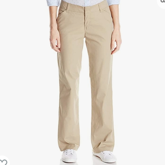 Dickies Pants - NWT! Dickies Desert Sand Khaki Stretch Twill Mid Rise Straight Leg Pant …
